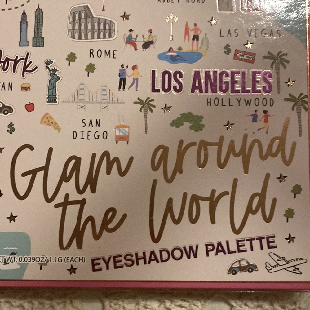 Glam around, the world EYESHADOW PALETTE - Picture 4 of 10